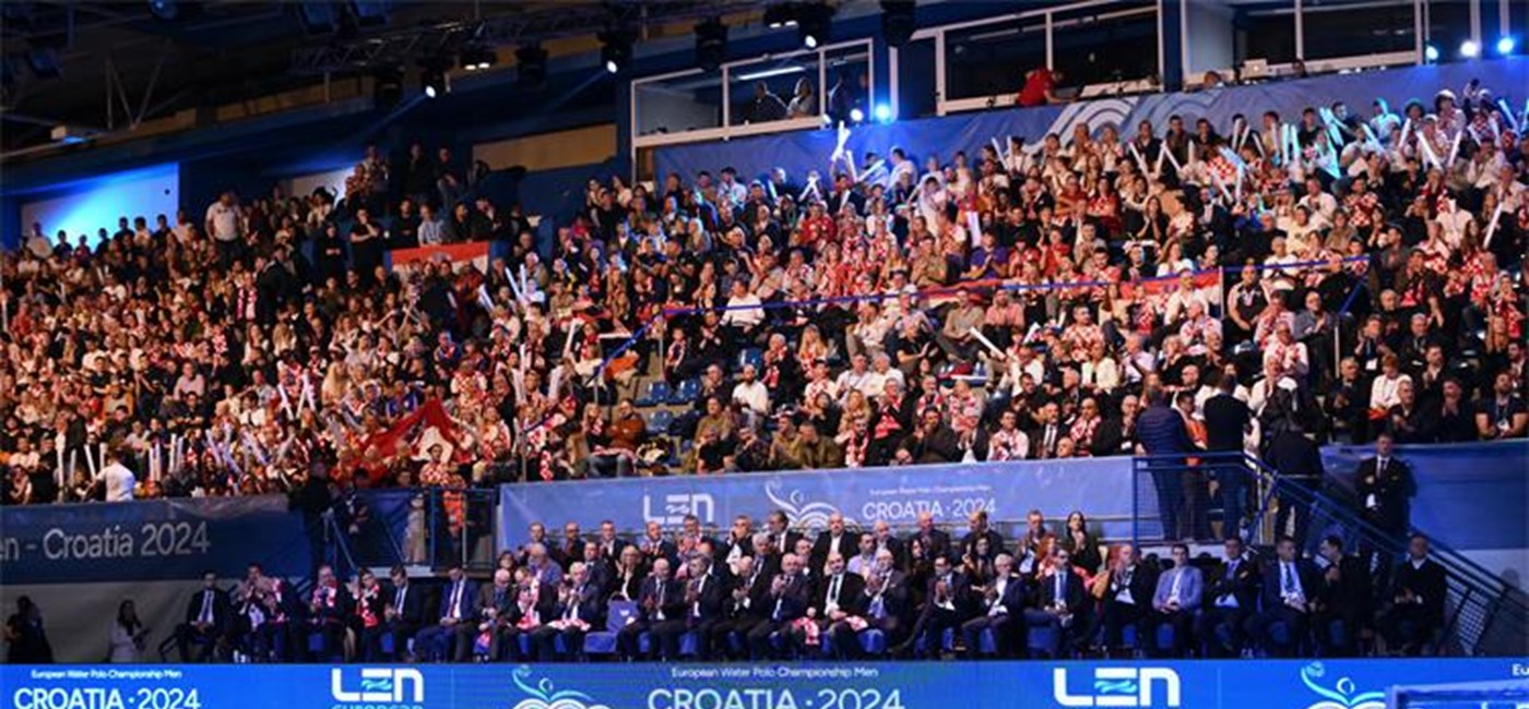 Plenković svečano otvorio EP vaterpolista u Dubrovniku: Nadam se da će naši vaterpolisti obraniti europsko zlato 